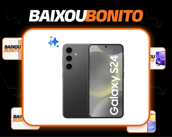 Samsung Galaxy S24 Galaxy Ai 256GB Preto 8GB RAM