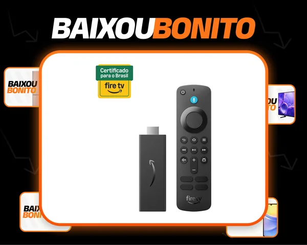 Fire Tv Stick Hd Com Comandos Por Voz Amazon Preto De Voz
