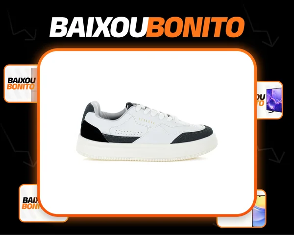 Tênis Reserva Masculino Casual Cano Baixo Antiderrapante