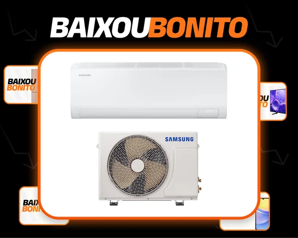 Ar-condicionado Split Samsung Digital Inverter Ultra Connect Ai 12.000 Btus Frio Ar12dyfzawknaz