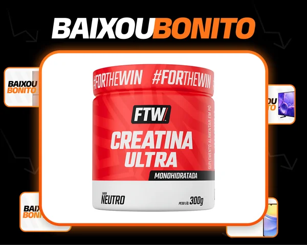 Creatina Ultra 300g Pote - FTW