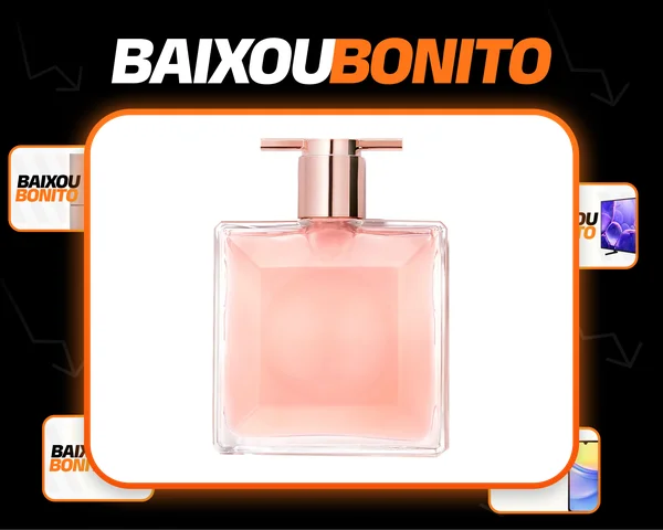 Perfume Feminino Eau de Parfum Fragrância Chipre Floral com Notas de Rosas Centifolia, Damascena e Jasmim e Toque Frutado Cremoso, Idôle Lancôme, Frasco com 25ml