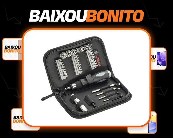 Kit Acessórios 38 Peças Com Estojo [ 2607017511 ] - Bosch