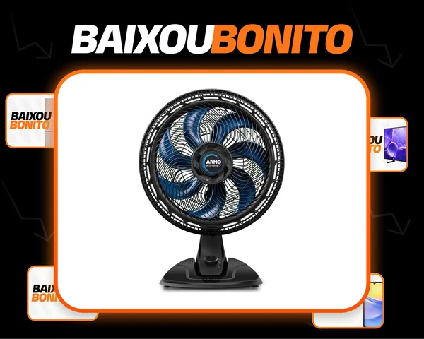 Mesa Arno X-treme 7 VE70 40 cm Preta Azul