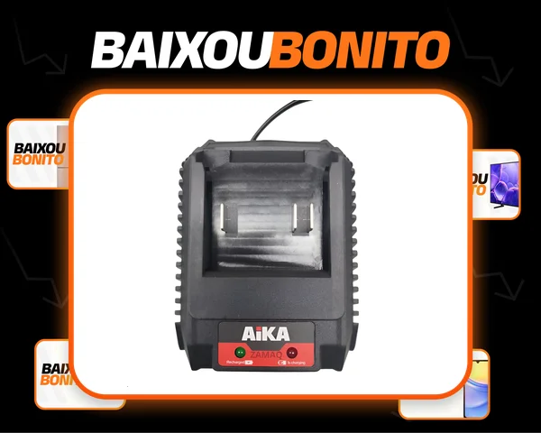 Carregador De Lítio 20v 2.0ah Para Baterias Da Família Aika