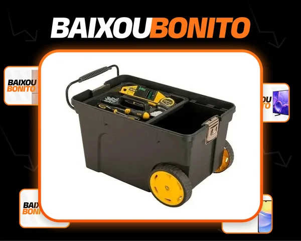 Caixa de Ferramentas Contractor Stanley Modelo STST33027 Capacidade de 53L