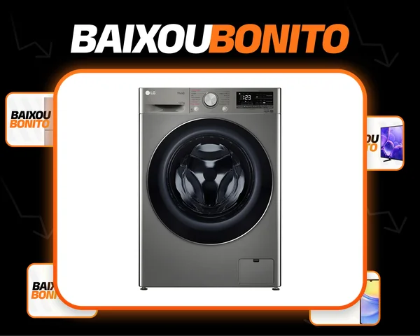 Lava E Seca 12kg LG Smart Inox - Cv5012pc4