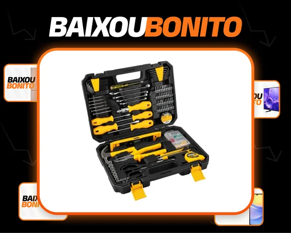Jogo De Ferramentas Com 163 Peças Vonder