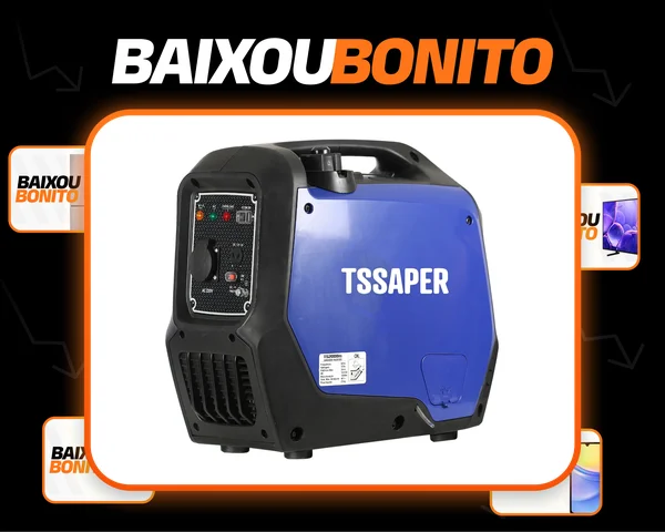 Gerador De Energia A Gasolina 2kva Inverter Silencioso 220v