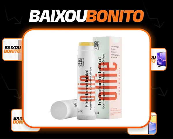 Ollie Hidratante Labial com FPS 50