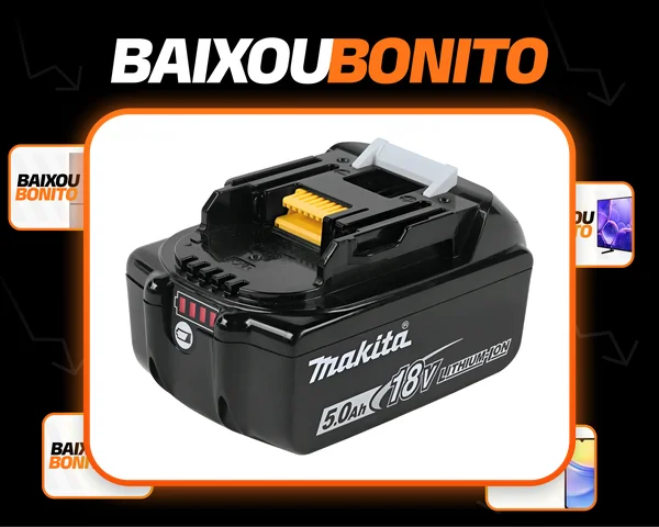 Bateria Makita Bl1850b Li-ion 18v 5ah Profissional Makita