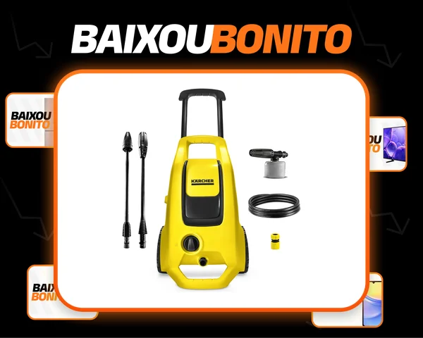 Lavadora de alta pressão Kärcher K3 force turbo 1815 Psi 1500w