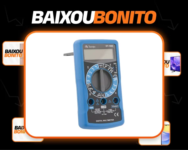 Multimetro Digital Ótimo Custo Beneficio Et-1002 - Minipa