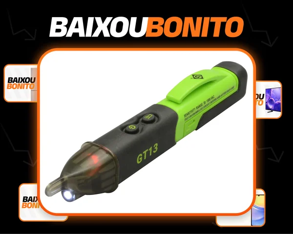 Lanterna C/ Detector De Tensão Ac 50v A 1000v Greenlee Gt13