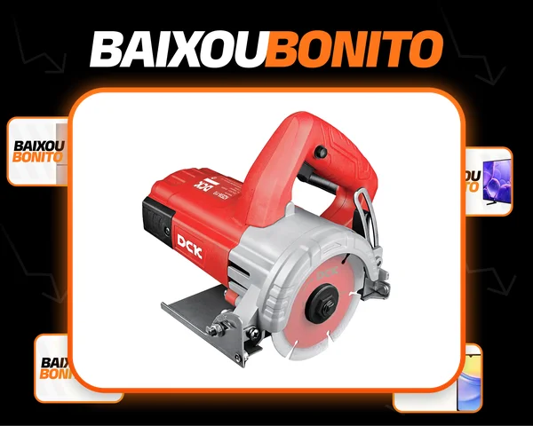 Serra Mármore 1800w 110mm 4.3/8 Corta Piso 220v Dck