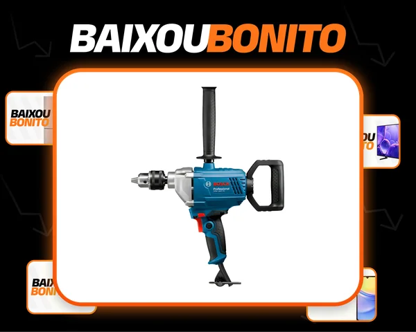 Furadeira Sem Impacto Bosch Gbm 1600re 850w 5/8 110v Azul