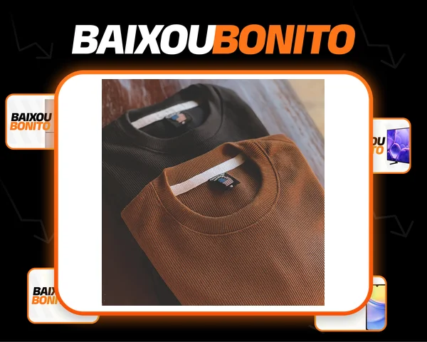 Kit 2 Camisetas Oversized Masculina Texturizado Premium