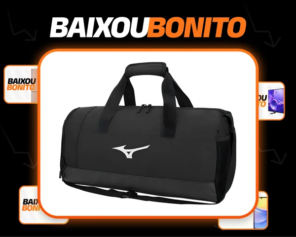 Mala De Treino Mizuno Gym Cor Preto