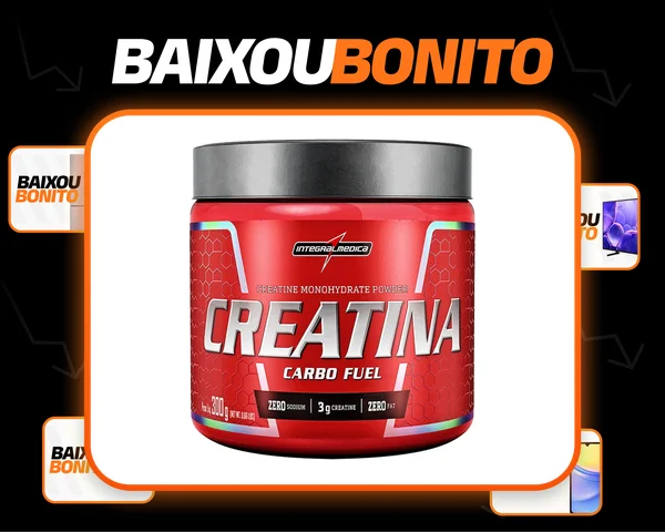 Integralmedica Creatina Carbo Fuel 300G – Energia e Força