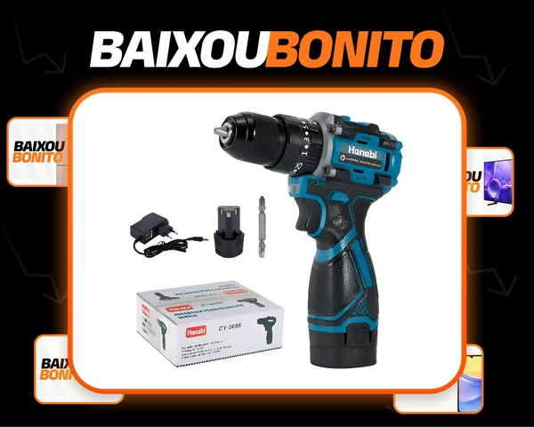 Parafusadeira Furadeira De Impacto Brushless 16.8v 2.0ah