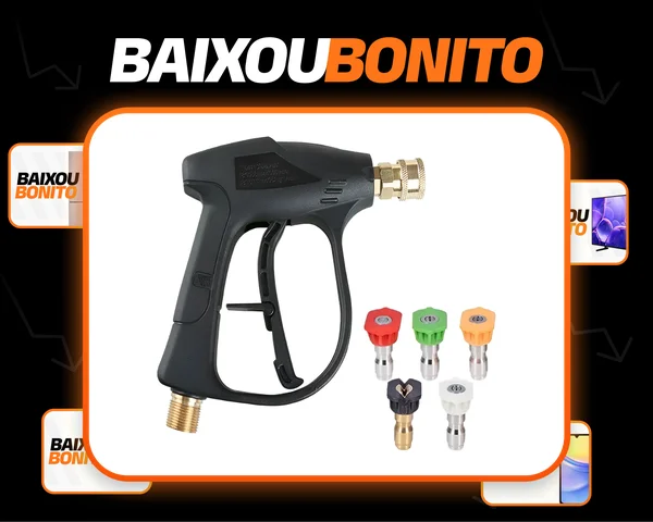 Pistola De Lavagem De Alta Pressão L.t J-jx Com 5 B.h