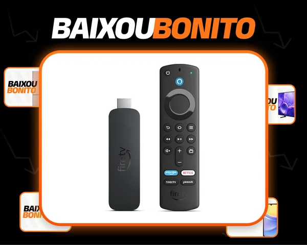 Amazon Fire Stick 4k Wi-fi 6 Alexa Por Voz Inteligente C