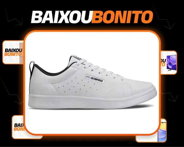Tênis Masculino Casual Only 2 Com Cano Curto Olympikus