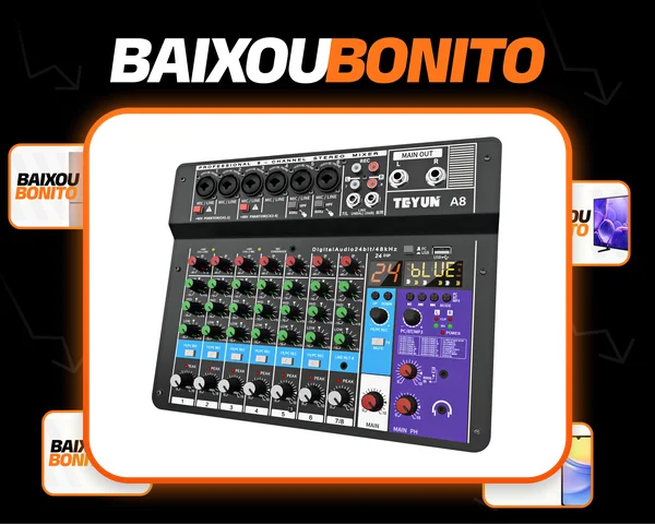 Console Teyun A8 de mistura