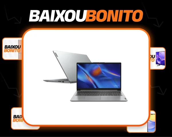 Notebook Lenovo Ideapad 1 AMD Ryzen 5 7520U 8gb 512gb SSD Linux 15.6" 82X5S00500