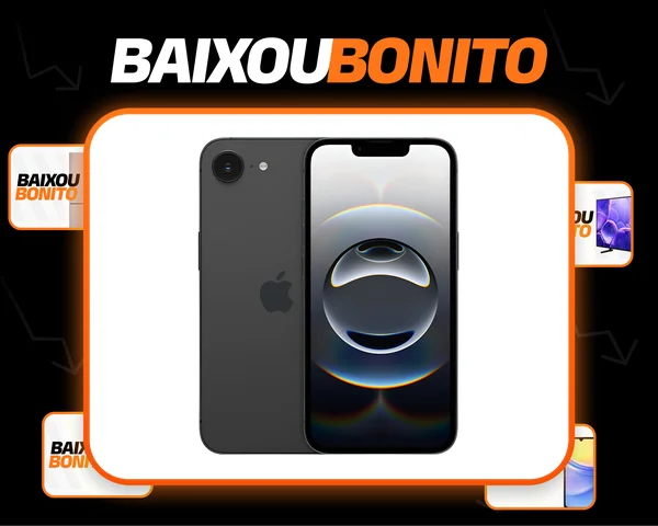 iPhone 16e (128 GB) - Preto - Distribuidor Autorizado