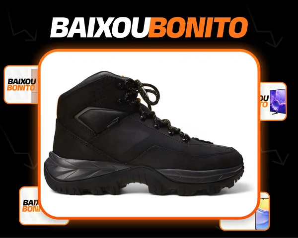 Bota Masculina Cano Alto Motors Savara 02 Preto Macboot