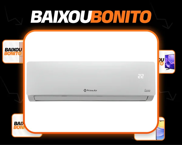 Ar-condicionado Split 9000 Btu/h Prime Air 9fc Frio Branco