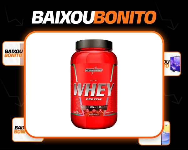 Nutri Whey Protein Chocolate Pote 900g Integralmédica