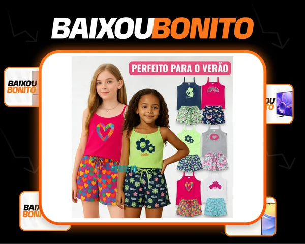 Kit 6 Peças Infantil Juvenil Menina Blusa Bordada Com Alça