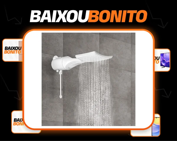 Chuveiro Lorenzetti Loren Shower Ultra Eletrônico Branco 7500W