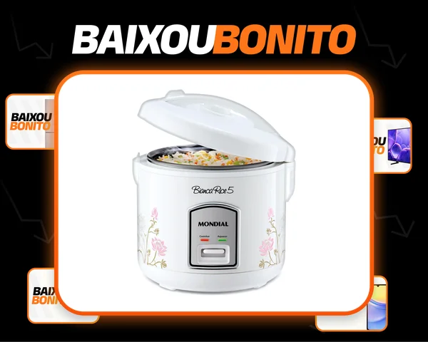 Panela De Arroz Bianca Rice 5 MondiaL 400W - NPE-05-5X