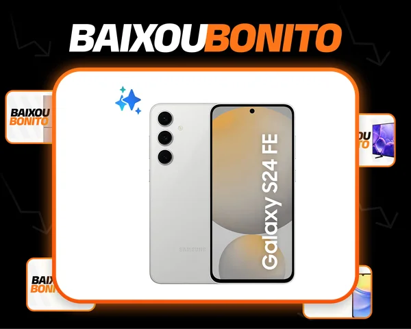 Celular Samsung Galaxy S24 Fe 5g 128gb 8gb Ram Tela 6.7 Galaxy Ai Cinza
