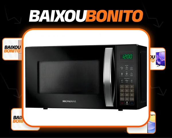 Micro-Ondas Mondial 1200W MO-01-21-B