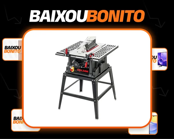 Serra circular de mesa Skil 10 polegadas 1600w 3610 frequência 50/60Hz