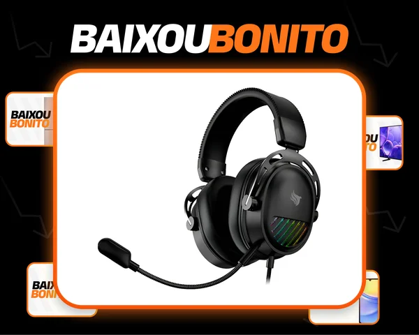 Headset Gamer Pichau Azuris Drivers 50mm Preto Pch-azrs-bl01