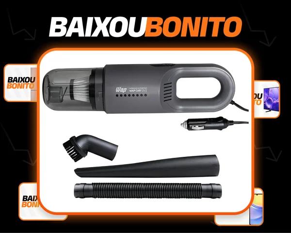 Aspirador automotivo Wap car portátil 420ml