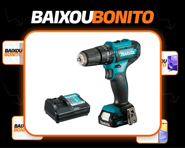 Furadeira Parafusadeira Bateria 12v Hp333dwyx3 Makita