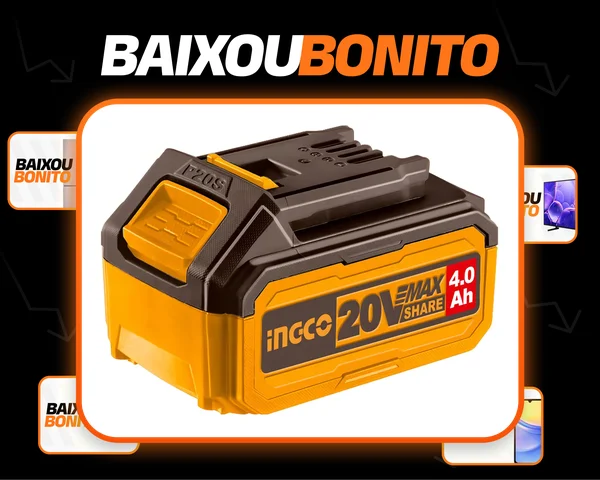 Ingco Bateria Ion-litio 4.0ah 20v Linha P20s (fbli2002)