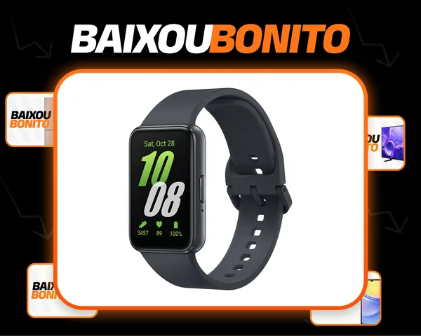 Samsung Smartwatch Galaxy Fit3 Grafite