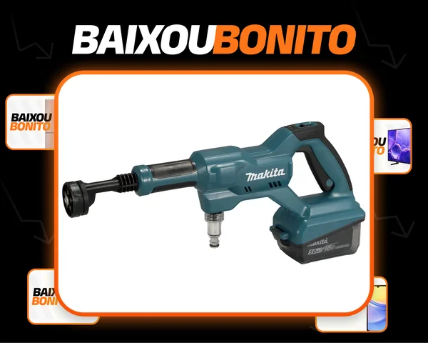 Lavadora Alta Pressão A Bat Makita Dhw180z01 Sem Bateria Cor Azul