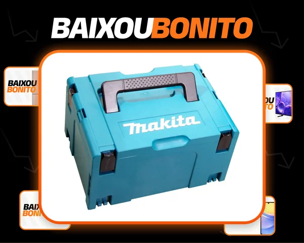 Maleta Para Ferramentas Modular Makpac Tipo 2 Cor Azul Turquesa