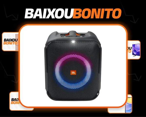 Caixa de Som Bluetooth PartyBox Encore Essencial JBL - Preta