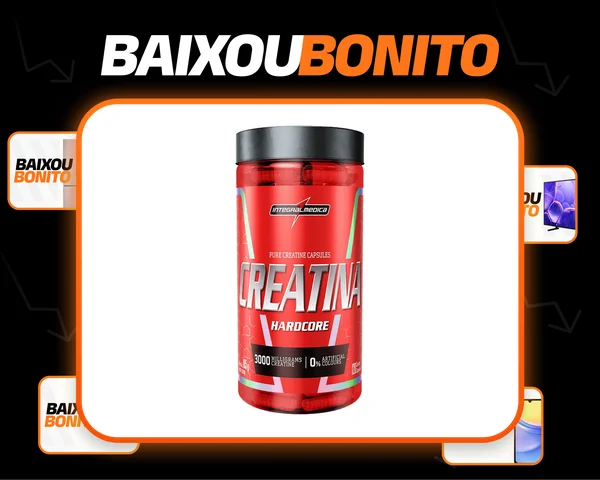 Creatina 100% Pura 120 Cápsulas Integralmédica