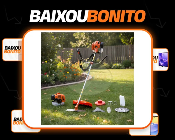 Roçadeira Gasolina Profissional Nakasaki 75cc