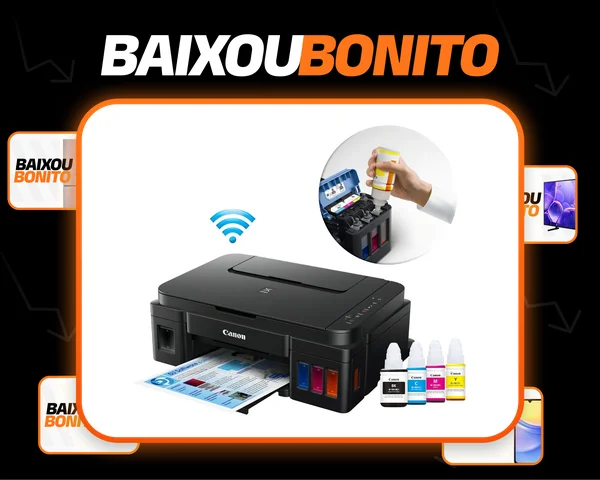 Impressora multifuncional cor Canon Pixma G3110